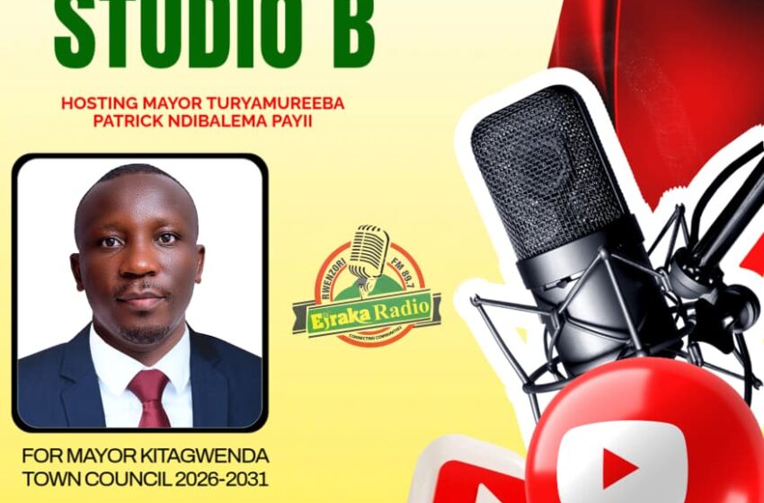  Mayor Patrick Turyamureeba Payi to address electorates
