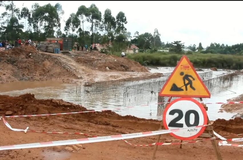  Transport Paralysed as Masaka -Mutukula Highway collapses after Flooding