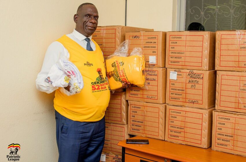  PLU RELEASES KITS FOR GEN MUHOOZI BIRTHDAY RUN