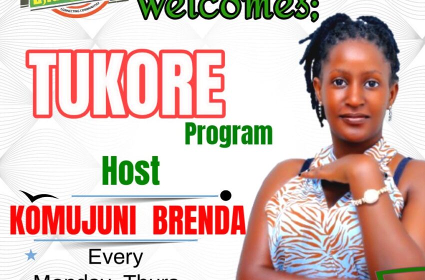  Rwenzori FM Eiraka radio unveiles New Humura program Host